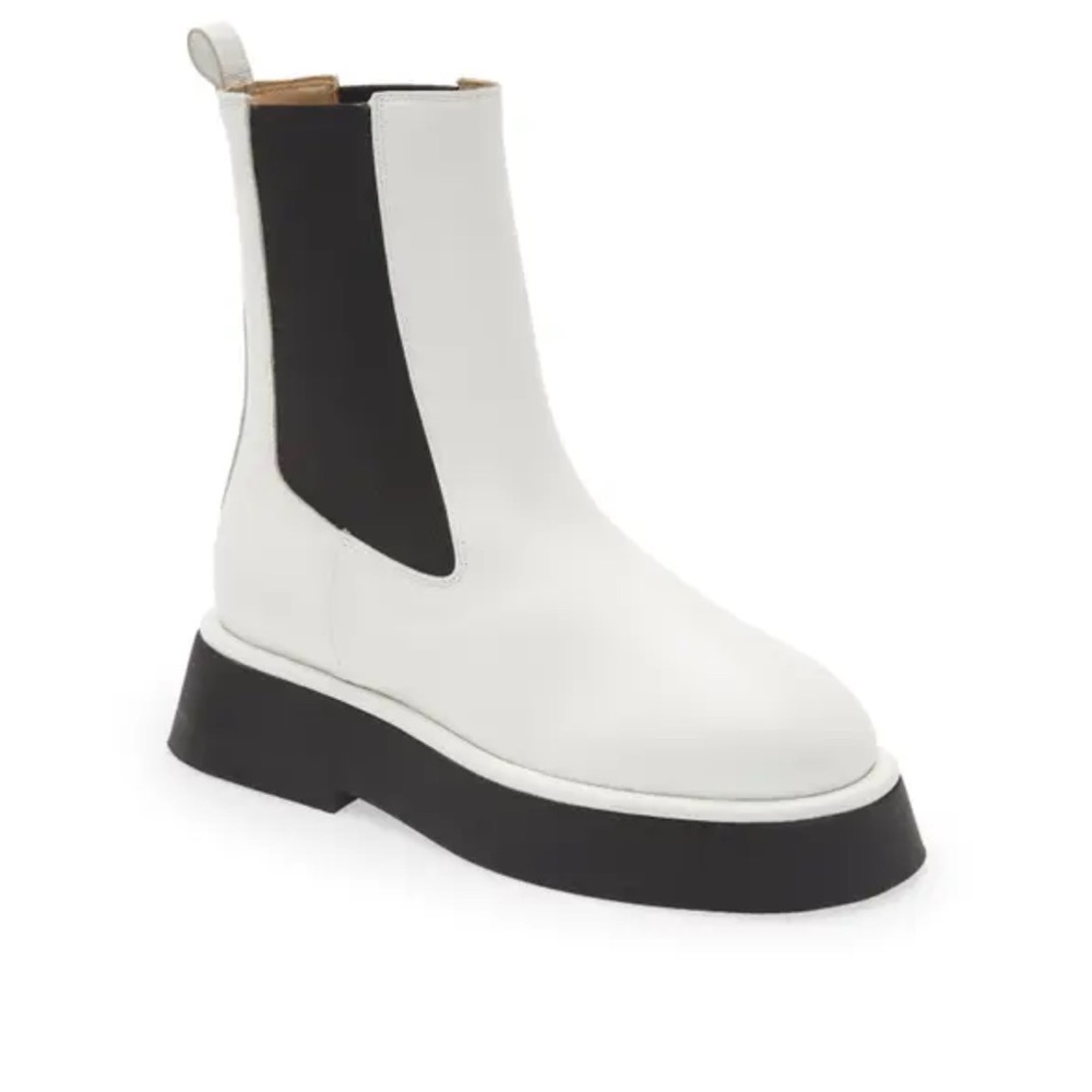 WANDLER
Rosa Chelsea Boot in White size 40 US 10